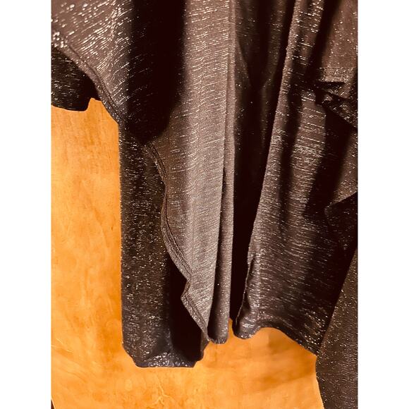 Dress to Impress Soft Stitch Womens Cardigan/Sweater Black/Silver Long Sleeve 2X - Picture 3 of 8